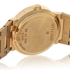 Bvlgari 18K Yellow Gold BB 26 DGG Diamond Dial Wrist Size 6 Watch - The Back Vault