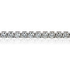14K White Gold 8.04cttw Diamond Tennis Bracelet - The Back Vault