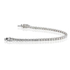 14K White Gold 7.01cttw G-H VS2 Tennis Bracelet - The Back Vault