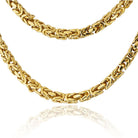 Van Cleef & Arpels 18K Yellow Gold 31 Inches Byzantian Chain Necklace
