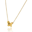 Van Cleef & Arpels 18K Yellow Gold All Gold Vintage Butterfly Necklace - The Back Vault