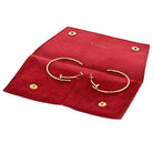 Cartier Juste Un Clou 18K Yellow Gold Hoop Diamond Tip Earrings