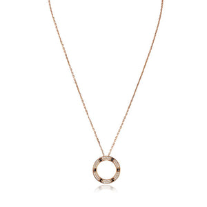 Cartier Love 18K Rose Gold Diamond Necklace