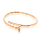 Cartier Juste Un Clou 18K Rose Gold Diamond Size 16 Bracelet