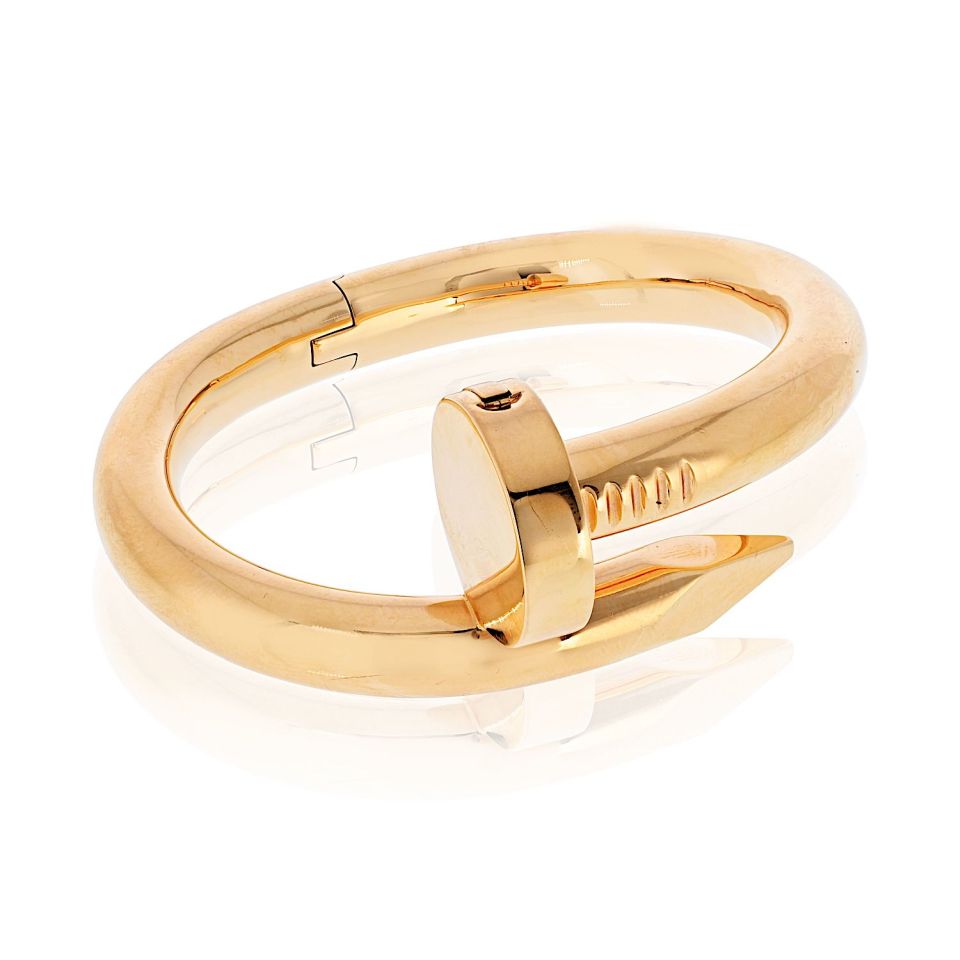 Cartier Juste Un Clou 18K Rose Gold Jumbo Size 15 Box and Papers
