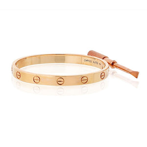Cartier Love 18K Rose Gold Size 16 Bracelet