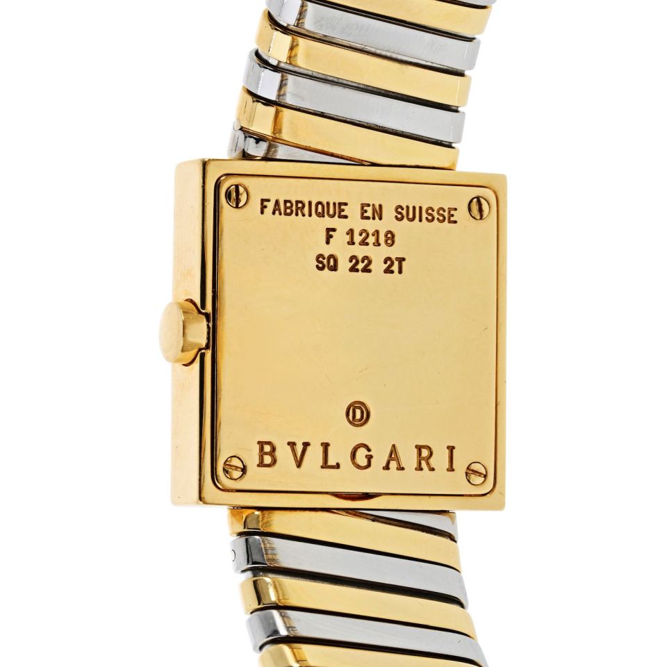 BVLGARI 時計 Bvlgari Quadrato Bvlgari Quadrato 22mm Square Dial F1218 SQ 22 2T
