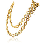 David Webb 18K Yellow Gold 36 Inches Necklace