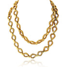 David Webb 18K Yellow Gold 36 Inches Necklace