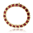 Tiffany & Co. Schlumberger 18K Yellow Gold Vintage Croisillon Red Enamel Bracelet