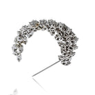 Platinum Round Diamond Spray 6.00cttw Brooch