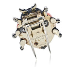 Cartier 18K White Gold Ladybug 1930's Art Deco Brooch