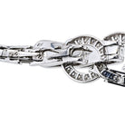 Cartier Agrafe 18K White Gold Link With Diamond Lock Necklace