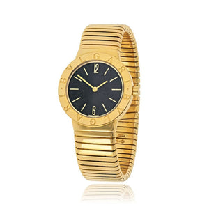 Bvlgari 18K Yellow Gold Tubogas 30mm Dial Watch