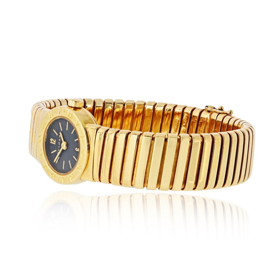 Bvlgari 18K Yellow Gold BB 19 2T Quartz Watch – The Back Vault