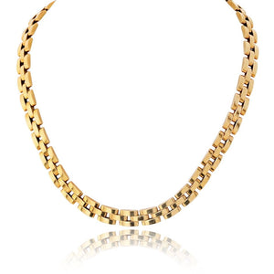 Cartier Maillon 18K Yellow Gold Three Row Necklace
