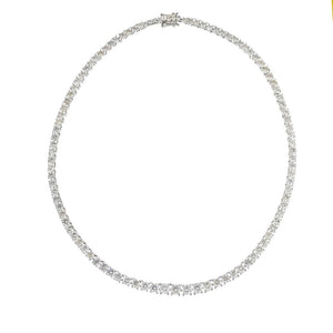 Orianne 14K White Gold 32.14 carat Riviera Riviera