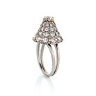 1960's Platinum Diamond 6.00cts Ring - The Back Vault