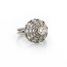 1960's Platinum Diamond 6.00cts Ring - The Back Vault