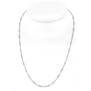 Platinum Diamond By The Yard 2.85cttw Diamonds by the Yard Necklace