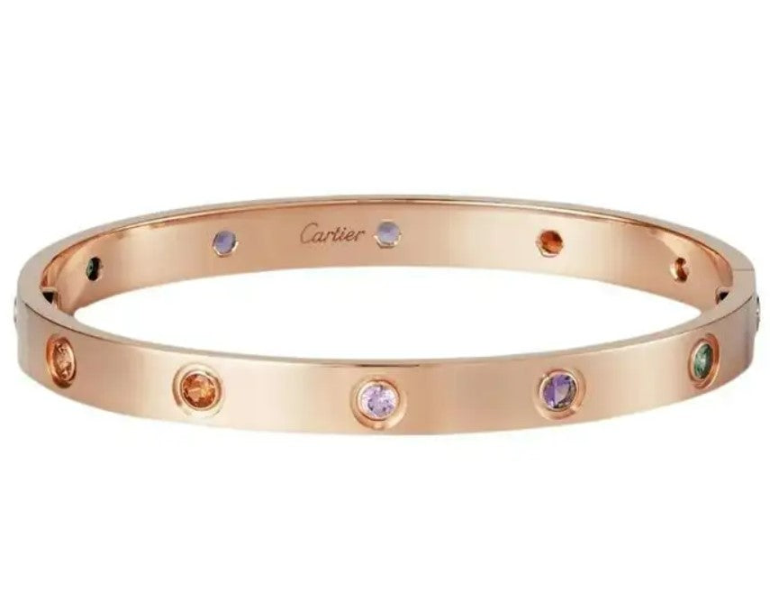 Cartier Trinity Bracelet 18K, 4.5mm, Certificate, Size 19.5mm