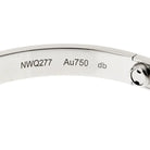 Cartier Love 18K White Gold Love Size 18 Bracelet - The Back Vault