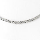 Tennis 14K White Gold Diamond Riviera Necklace