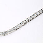 Tennis 14K White Gold Diamond Riviera Necklace