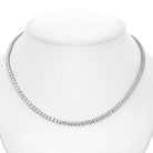 Tennis 14K White Gold Diamond Riviera Necklace