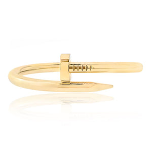 Cartier Juste Un Clou 18K Yellow Gold Medium Model Size 17 Bracelet