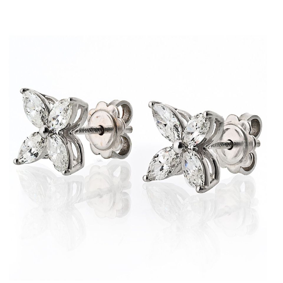 Tiffany & Co. Victoria Large Model Marquise Cut 1.62cttw Tiffany & Co. Victoria Large Model Marquise Cut 1.62cttw
