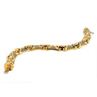 Bvlgari 18K Yellow Gold Parentesi Diamond Link Bracelet - The Back Vault