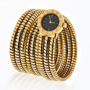 Bvlgari Tubogas 18K Tri Color Serpenti Watch