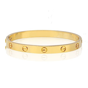 Cartier Love 18K Yellow Gold Size 17 Bracelet