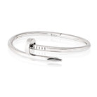 Cartier Juste Un Clou 18K White Gold Size 15 With Pouch Bracelet