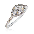 Approx. .45 carat center Round Diamond Ring - The Back Vault Jewelry