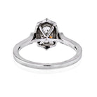 .98 carat Oval Diamond I/I-1 GIA Engagement Ring - The Back Vault Jewelry