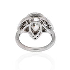 1.81 carat Pear Shape Diamond G/SI1 GIA Engagement Ring - The Back Vault