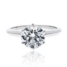 Tiffany & Co. 2.11 Carat F color VVS2 clarity Six Prong Solitaire Engagement Ring - The Back Vault