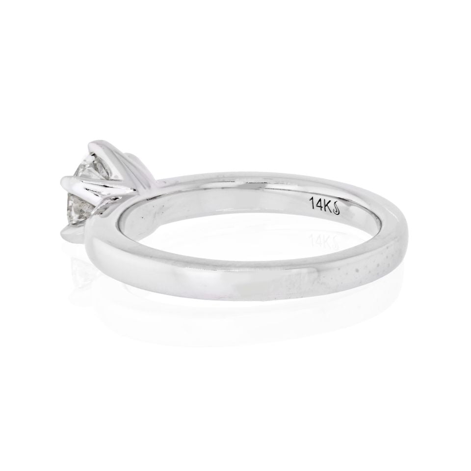 Solitaire Engagement Ring - The Back Vault