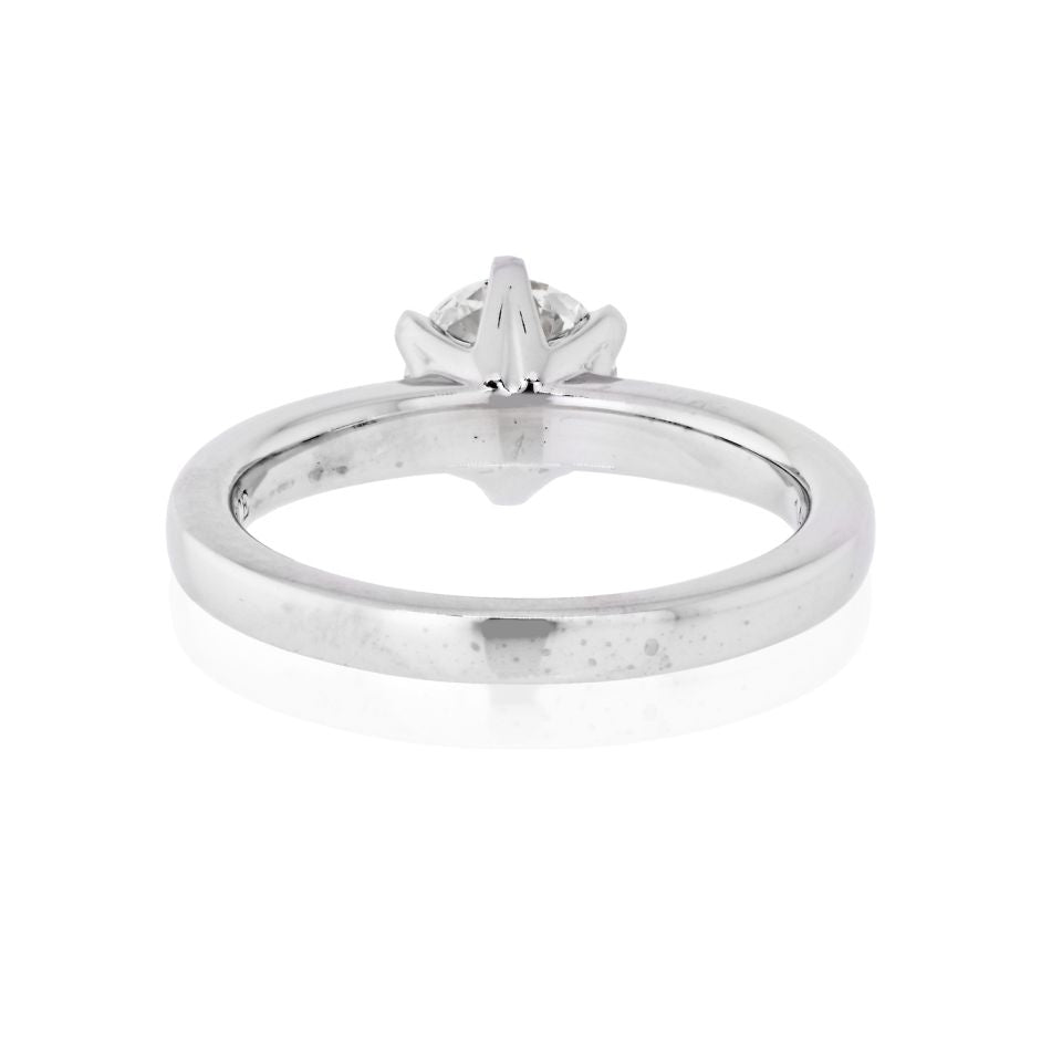 Solitaire Engagement Ring - The Back Vault