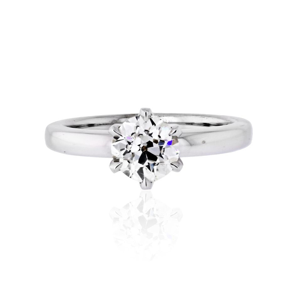 Solitaire Engagement Ring - The Back Vault