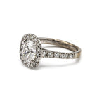 1.82 carat Cushion Cut Diamond D/SI1 GIA Engagement Ring - The Back Vault