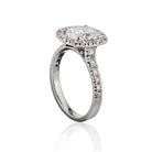 1.82 carat Cushion Cut Diamond D/SI1 GIA Engagement Ring - The Back Vault