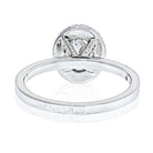 0.66 carat Oval Diamond F/VS1 GIA Engagement Ring - The Back Vault