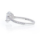 2 carat Oval Diamond D/SI2 GIA  Ring - The Back Vault