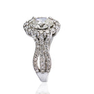 1.50 carat Oval Diamond I/I1 GIA  Ring - The Back Vault