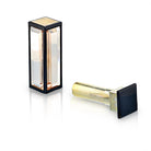 Cartier Art Deco 18K Yellow Gold Lipstick - Gold & Black Enamel Jewelry - The Back Vault