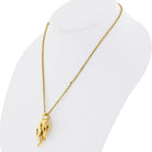 Cartier 18K Yellow Gold Vintage Panthere On A Signature Chain Pendant - The Back Vault