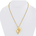 Cartier 18K Yellow Gold Vintage Panthere On A Signature Chain Pendant - The Back Vault